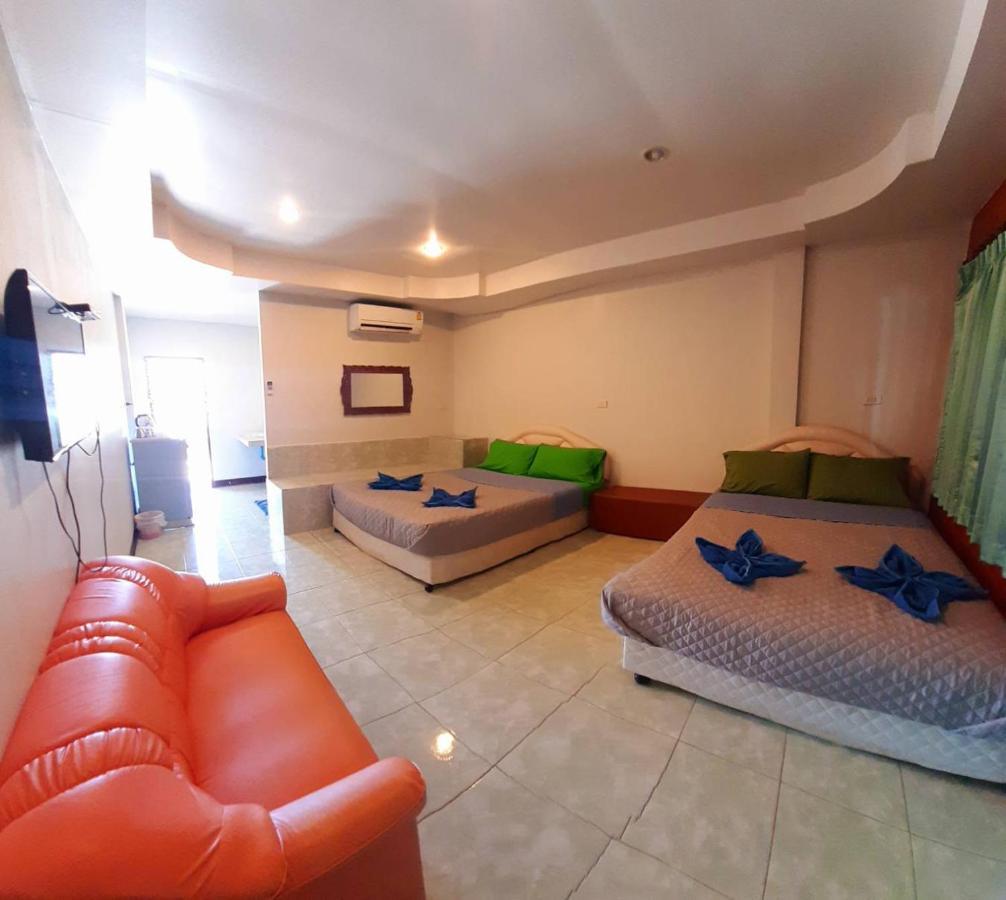 คิวทอง บังกะโล Koh Larn Exterior foto